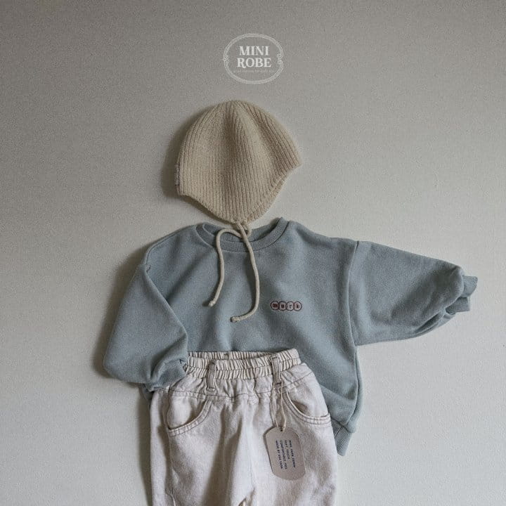 Mini Robe - Korean Baby Fashion - #babyoninstagram - Point Sweatshirt - 10