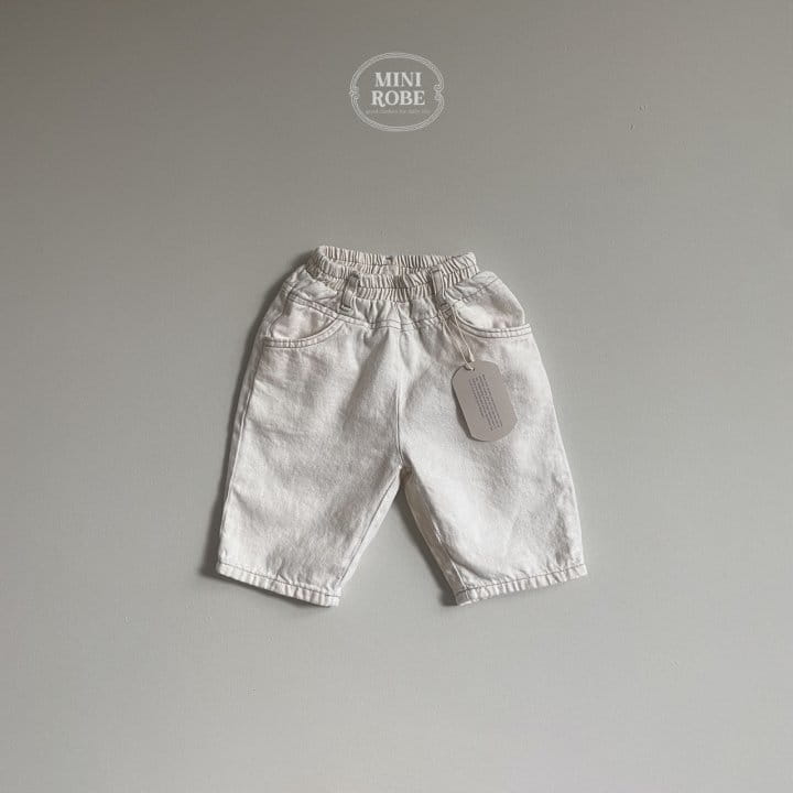 Mini Robe - Korean Baby Fashion - #babyoninstagram - Sand Jeans - 5