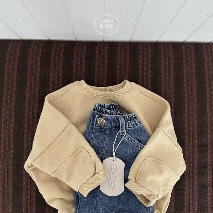 Mini Robe - Korean Baby Fashion - #babyootd - Buttering Sweatshirt - 12