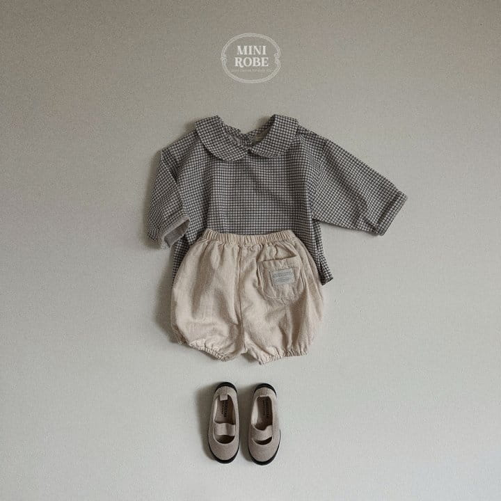 Mini Robe - Korean Baby Fashion - #babyootd - Square Shirt - 8