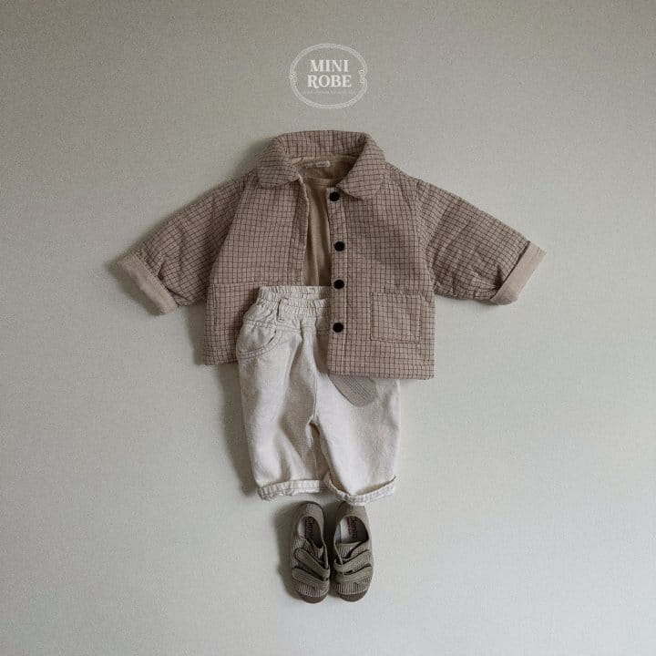Mini Robe - Korean Baby Fashion - #babyootd - Sand Jeans - 6