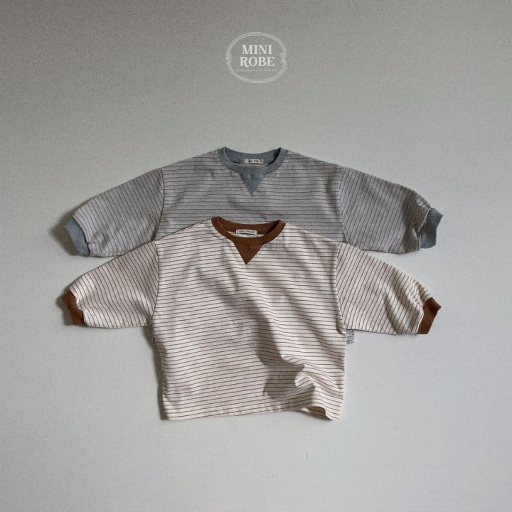 Mini Robe - Korean Baby Fashion - #babyootd - Triangle Tee - 2