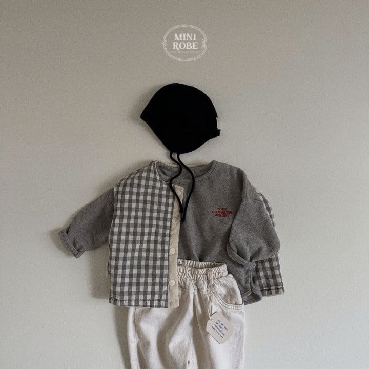 Mini Robe - Korean Baby Fashion - #babyoutfit - Sand Jeans - 8