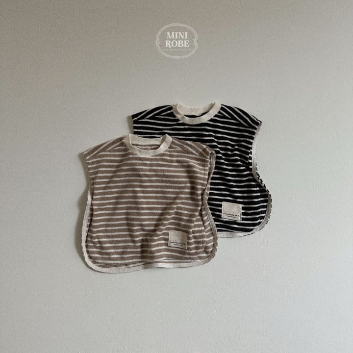 Mini Robe - Korean Baby Fashion - #babyoutfit - Terry Vest - 2