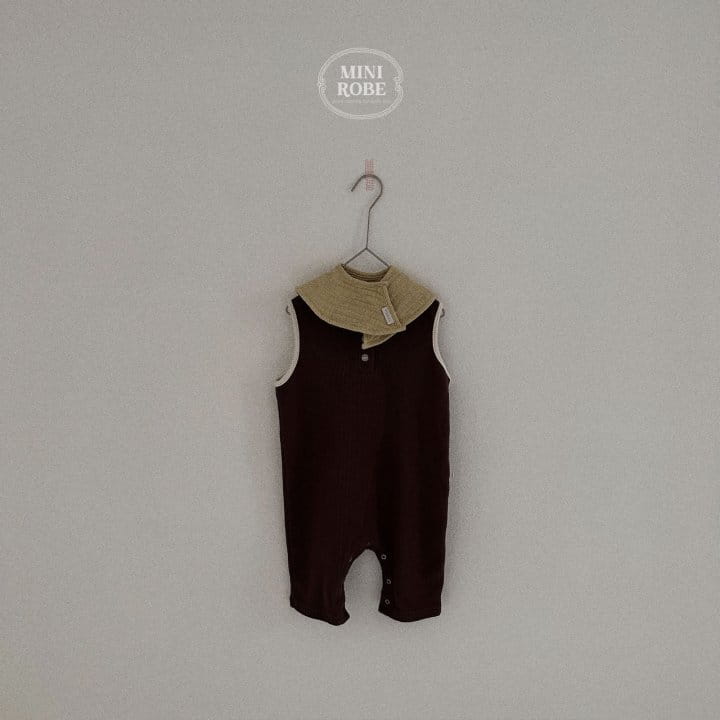 Mini Robe - Korean Baby Fashion - #babyoutfit - Wafle Jumpsuit - 11