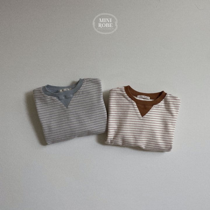 Mini Robe - Korean Baby Fashion - #babyoutfit - Triangle Tee - 3