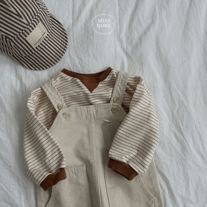 Mini Robe - Korean Baby Fashion - #babywear - Pocket Dungaress - 11