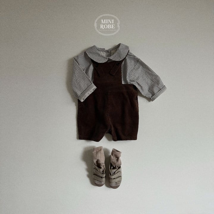 Mini Robe - Korean Baby Fashion - #babywear - Square Shirt - 11