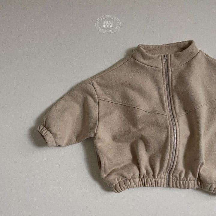 Mini Robe - Korean Baby Fashion - #babywear - V Zip-up - 8