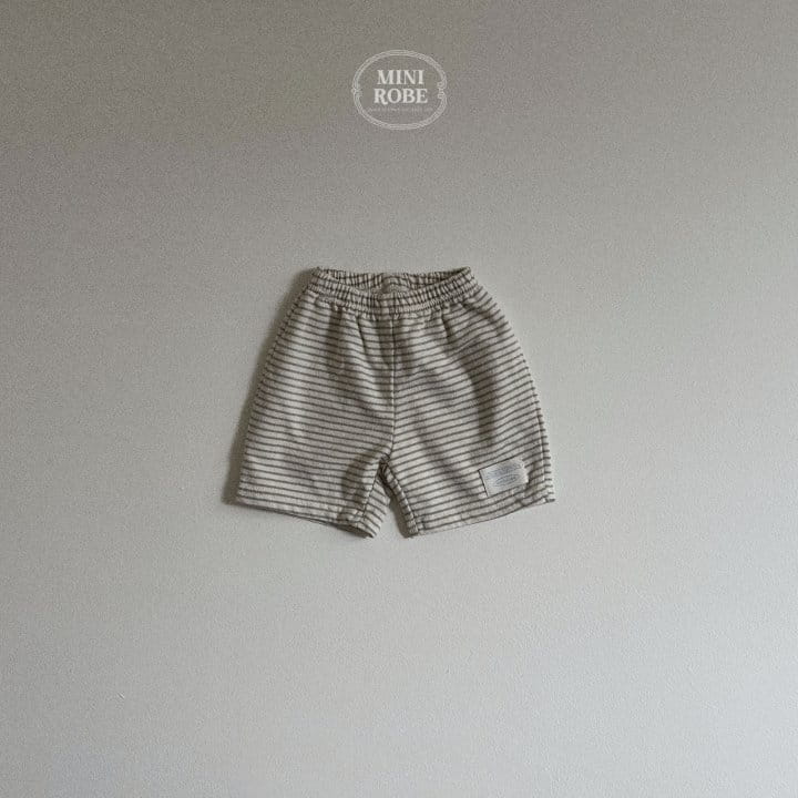 Mini Robe - Korean Baby Fashion - #onlinebabyboutique - Joy Stripes Pants - 5