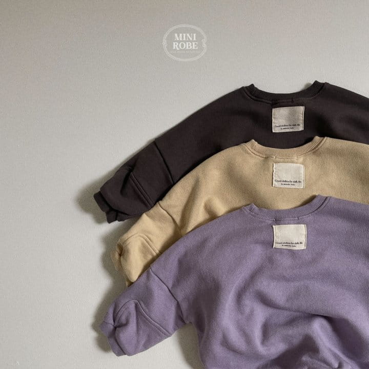 Mini Robe - Korean Baby Fashion - #onlinebabyboutique - Buttering Sweatshirt