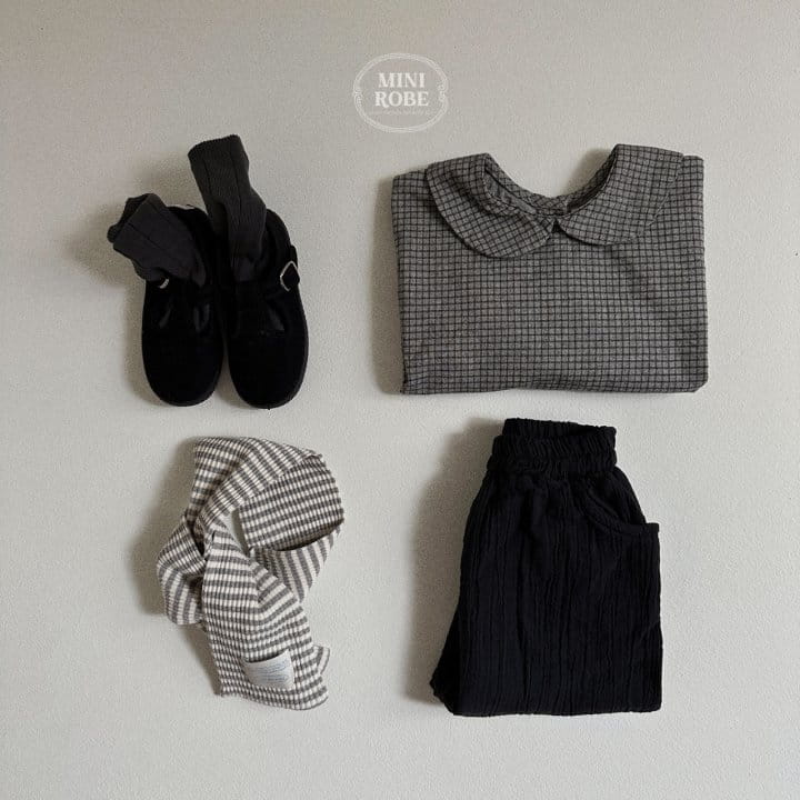 Mini Robe - Korean Baby Fashion - #onlinebabyboutique - Square Shirt - 12