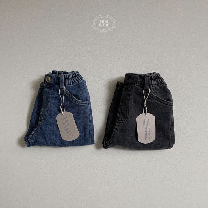 Mini Robe - Korean Baby Fashion - #onlinebabyboutique - Slit Jeans - 2