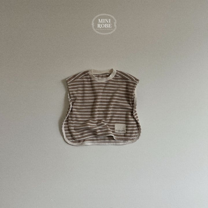 Mini Robe - Korean Baby Fashion - #onlinebabyboutique - Terry Vest - 5