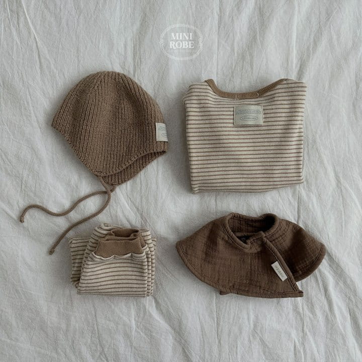Mini Robe - Korean Baby Fashion - #onlinebabyboutique - Cocoa Top Bottom Set - 11