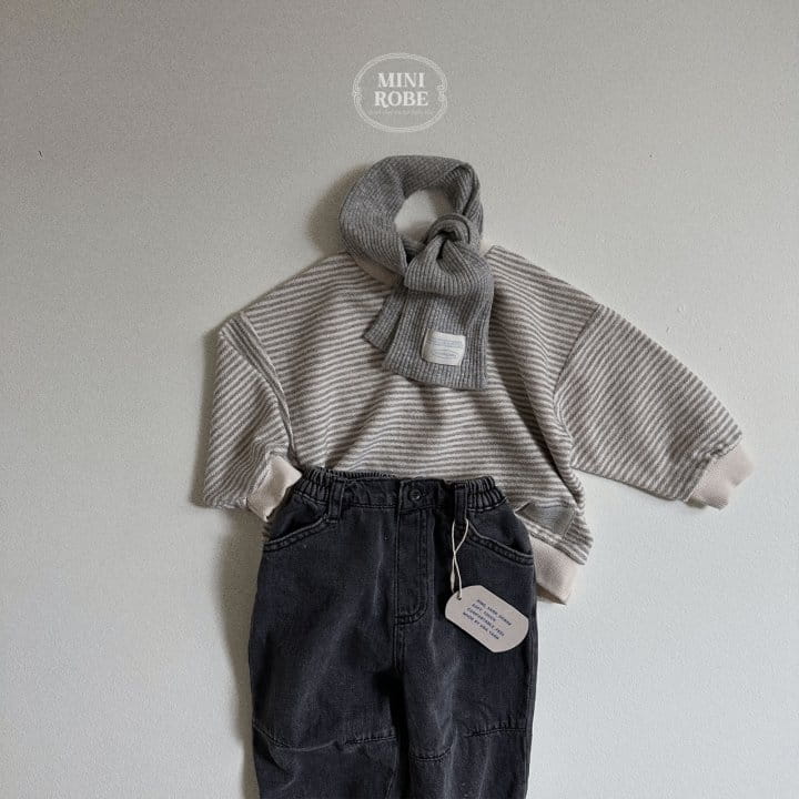 Mini Robe - Korean Baby Fashion - #onlinebabyshop - Jelato Sweatshirt - 12