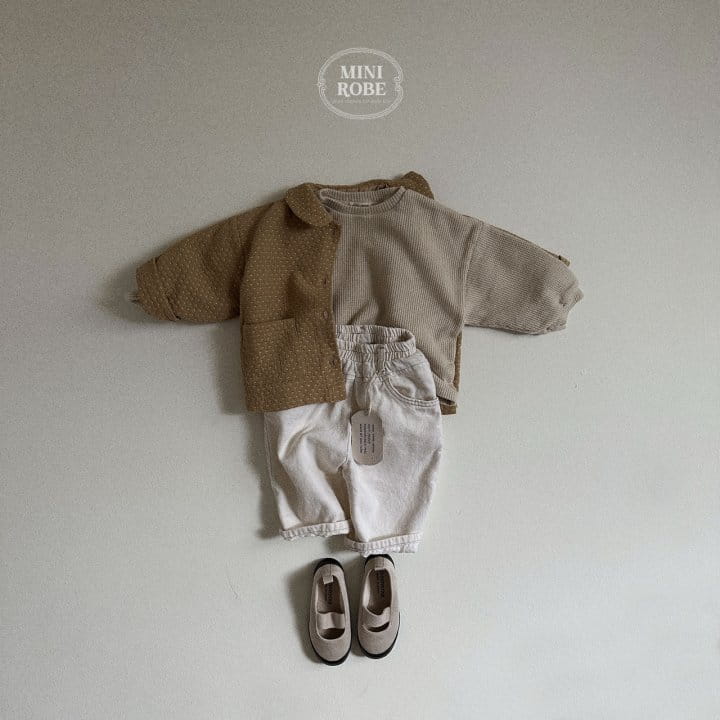 Mini Robe - Korean Baby Fashion - #onlinebabyshop - Sand Jeans - 11
