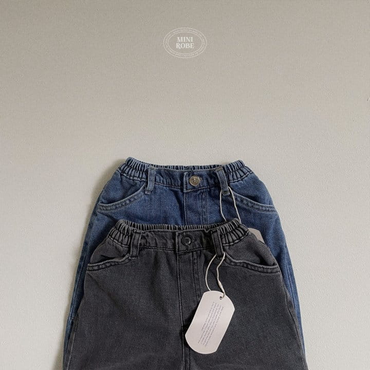 Mini Robe - Korean Baby Fashion - #onlinebabyshop - Slit Jeans - 3