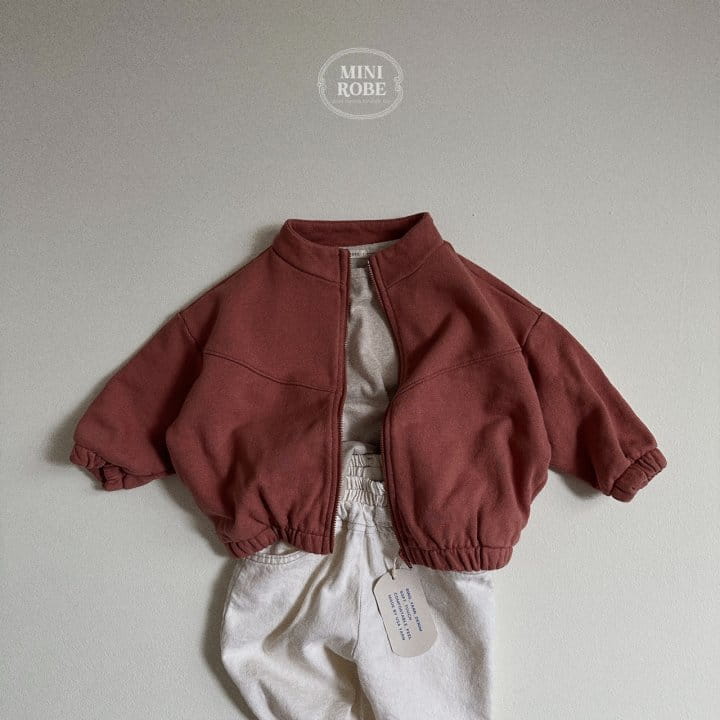 Mini Robe - Korean Baby Fashion - #onlinebabyshop - V Zip-up - 10