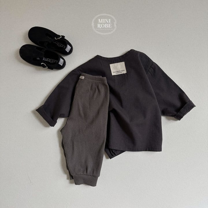Mini Robe - Korean Baby Fashion - #onlinebabyshop - Autumn Rib Pants - 8