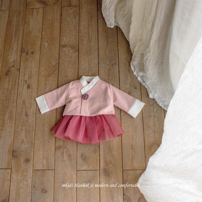 Mkids - Korean Baby Fashion - #babylifestyle - Choa Romper Set - 2