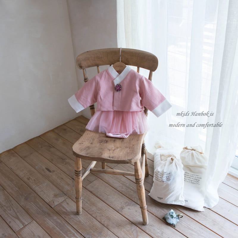 Mkids - Korean Baby Fashion - #babyoutfit - Choa Romper Set - 5