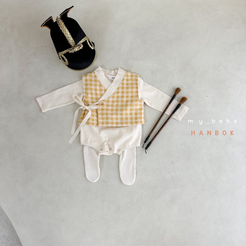 My Bebe - Korean Baby Fashion - #babyfever - Bebe Hanbok Set - 4