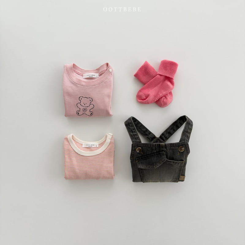Oott Bebe - Korean Baby Fashion - #babyboutique - Otti Bebe 1+1 Tee - 11