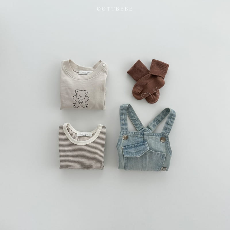 Oott Bebe - Korean Baby Fashion - #babyboutique - Otti Bebe 1+1 Tee - 12