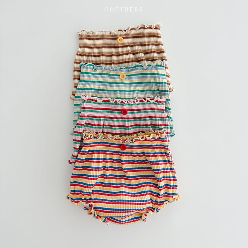 Oott Bebe - Korean Baby Fashion - #babyclothing - Peanuts Bloomer Set - 11
