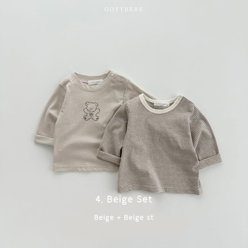 Oott Bebe - Korean Baby Fashion - #babylifestyle - Otti Bebe 1+1 Tee - 4
