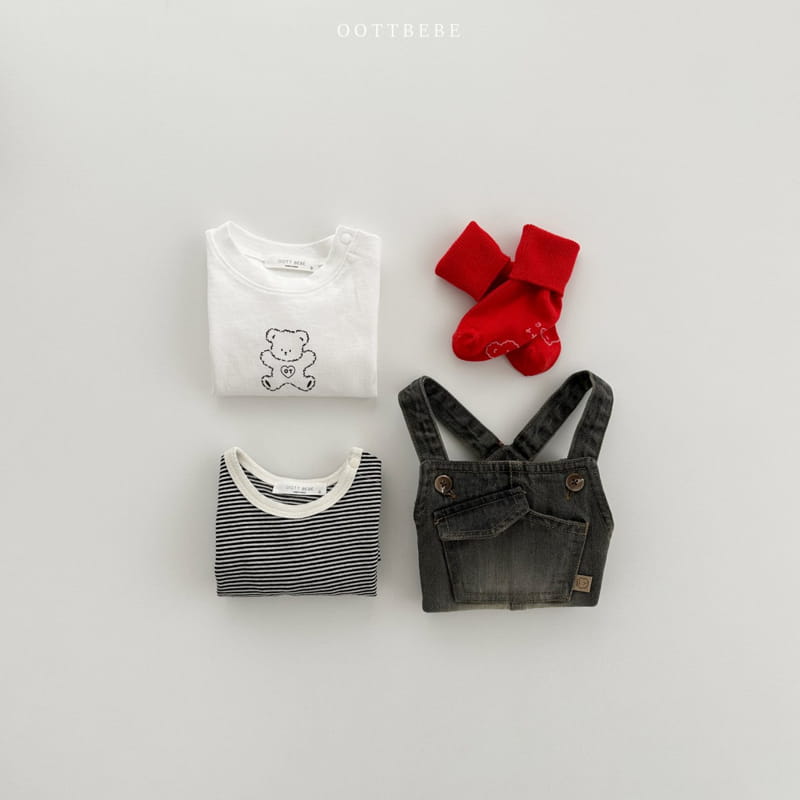 Oott Bebe - Korean Baby Fashion - #onlinebabyboutique - Otti Bebe 1+1 Tee - 9