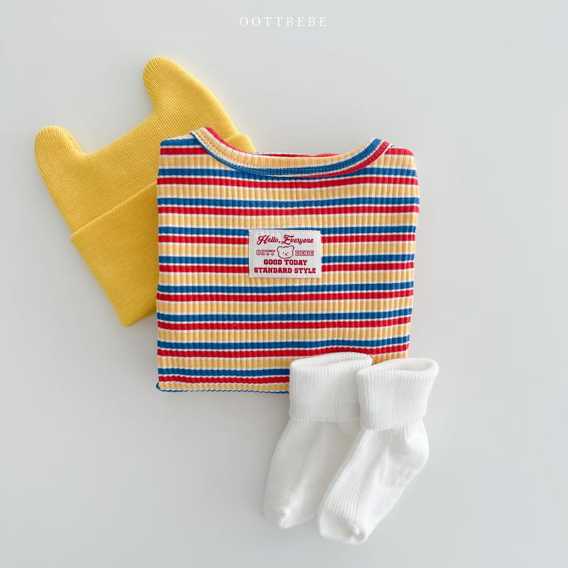 Oott Bebe - Korean Children Fashion - #designkidswear - Peanuts Easywear Set - 11