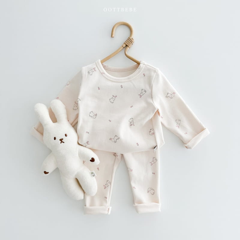 Oott Bebe - Korean Children Fashion - #magicofchildhood - Bunny Flower Easywear - 2