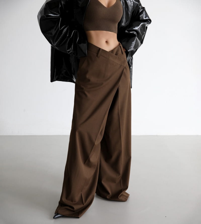 Paper Moon - Korean Women Fashion - #momslook - Pintuck Pants - 8