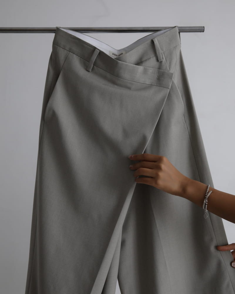Paper Moon - Korean Women Fashion - #shopsmall - Pintuck Pants - 5