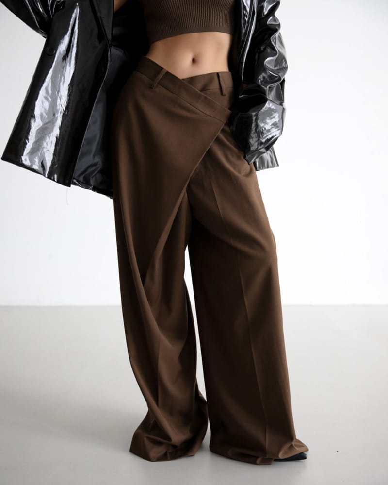 Paper Moon - Korean Women Fashion - #womensfashion - Pintuck Pants - 9