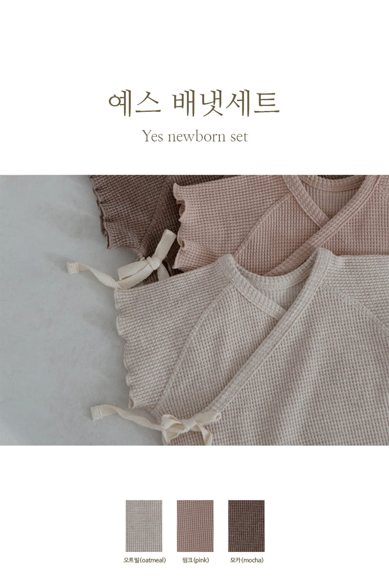 Peekaboo - Korean Baby Fashion - #babywear - Yes Benet Pajama Set