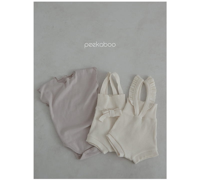 Peekaboo - Korean Baby Fashion - #onlinebabyboutique - Shelly Bodysuit - 7