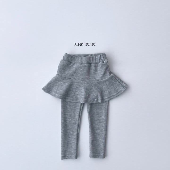 Pink Roro - Korean Children Fashion - #childofig - Lala Skirt Leggings - 2