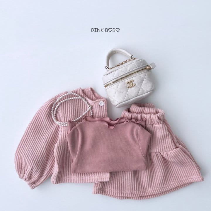 Pink Roro - Korean Children Fashion - #childofig - Malano Terry Tee - 12