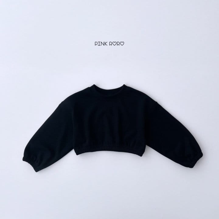 Pink Roro - Korean Children Fashion - #kidsshorts - Street Crop Sweatshirt - 2