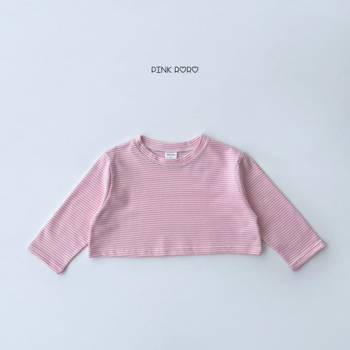 Pink Roro - Korean Children Fashion - #littlefashionista - Sweet Crop Tee