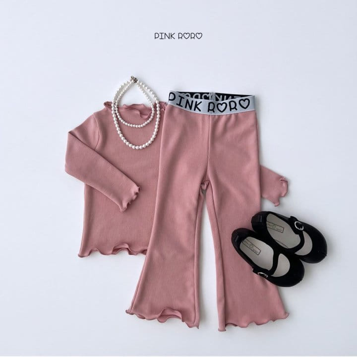 Pink Roro - Korean Children Fashion - #todddlerfashion - Malano Terry Tee - 9