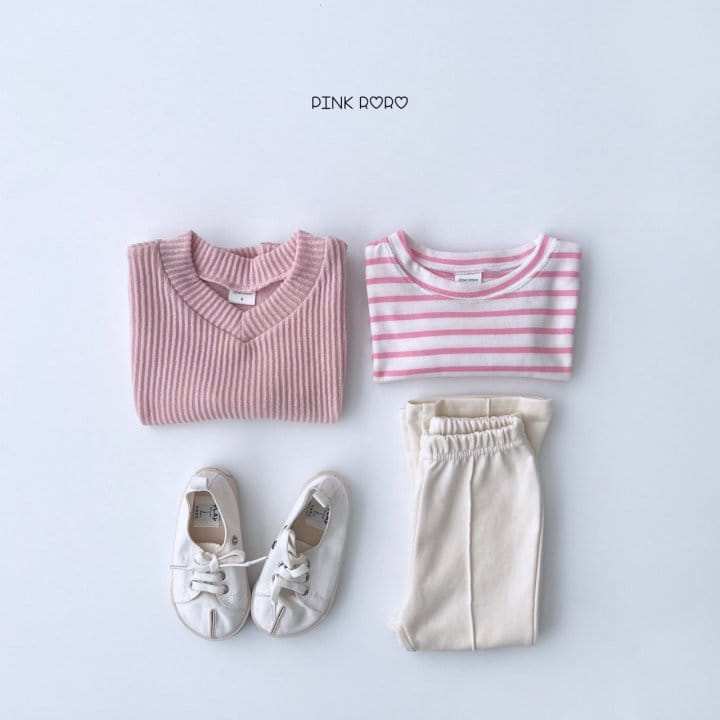 Pink Roro - Korean Children Fashion - #toddlerclothing - Sour Crop Tee - 7