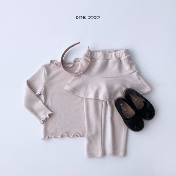 Pink Roro - Korean Children Fashion - #toddlerclothing - Malano Terry Tee - 10