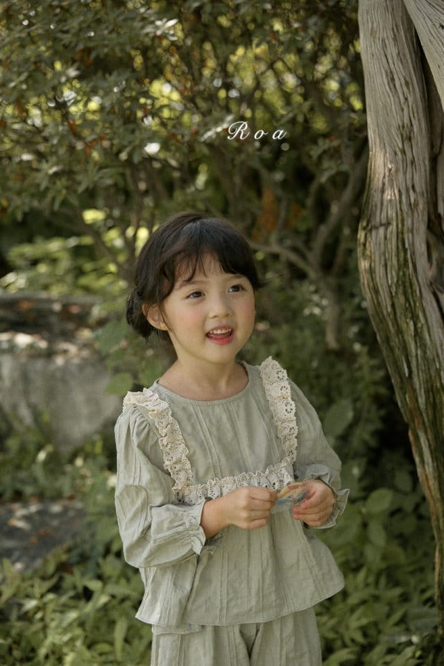 Roa - Korean Children Fashion - #minifashionista - Bella Top Bottom Set - 10