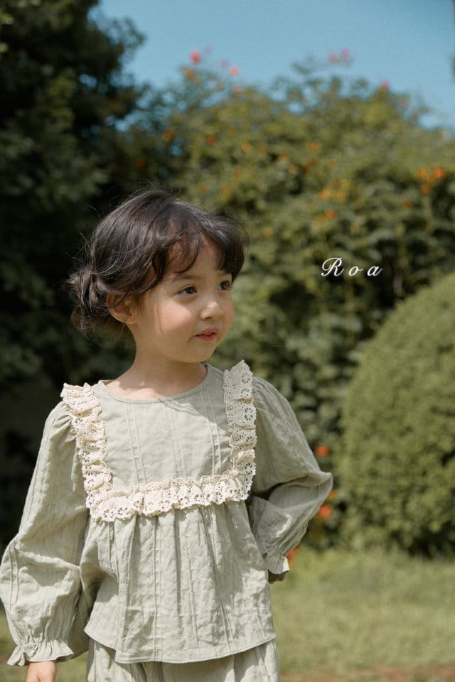 Roa - Korean Children Fashion - #prettylittlegirls - Bella Top Bottom Set - 11