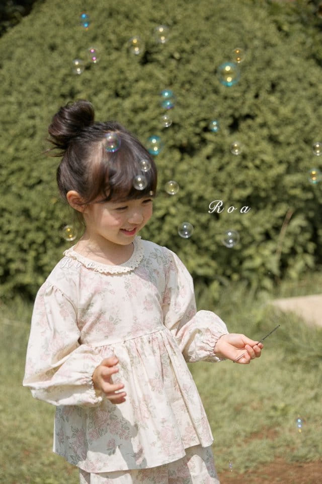 Roa - Korean Children Fashion - #prettylittlegirls - Esabel Top Bottom Set - 10