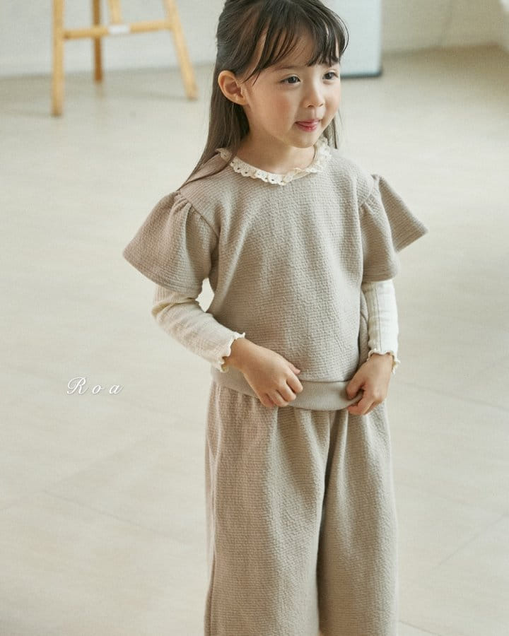 Roa - Korean Children Fashion - #stylishchildhood - Emma Top Bottom Set - 12